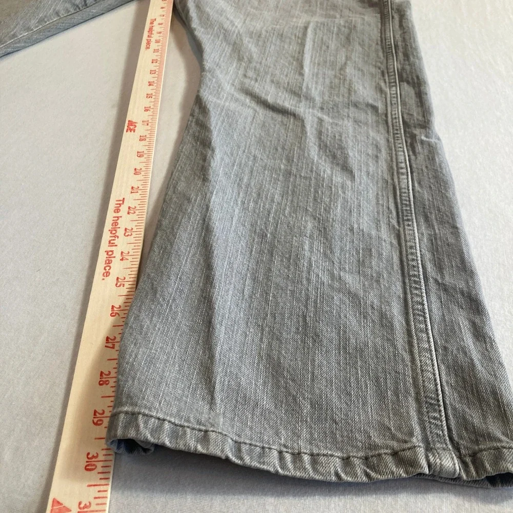 Wrangler Retro Jeans Mens 42x32 (Fits‎ 42x30) Gray Stretch Cowboy Western Rodeo